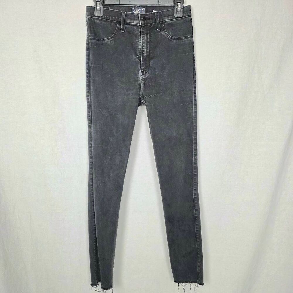 Abercrombie Ultra High Rise Jean Legging Black 30